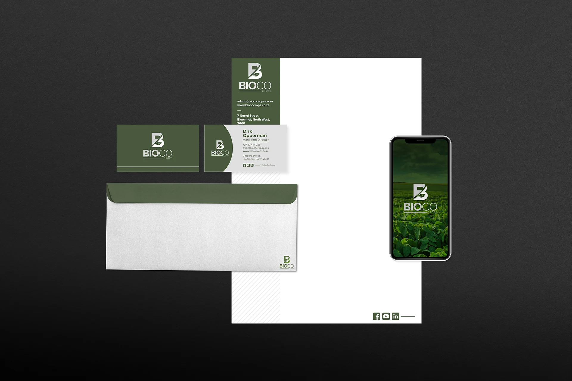 Handelsmerkontwikkeling vir Bioco | LandbouLens